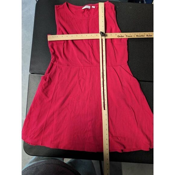 New York & Co. Pink A-Line Dress with Pockets Women's Size Large - Picture 5 of 5